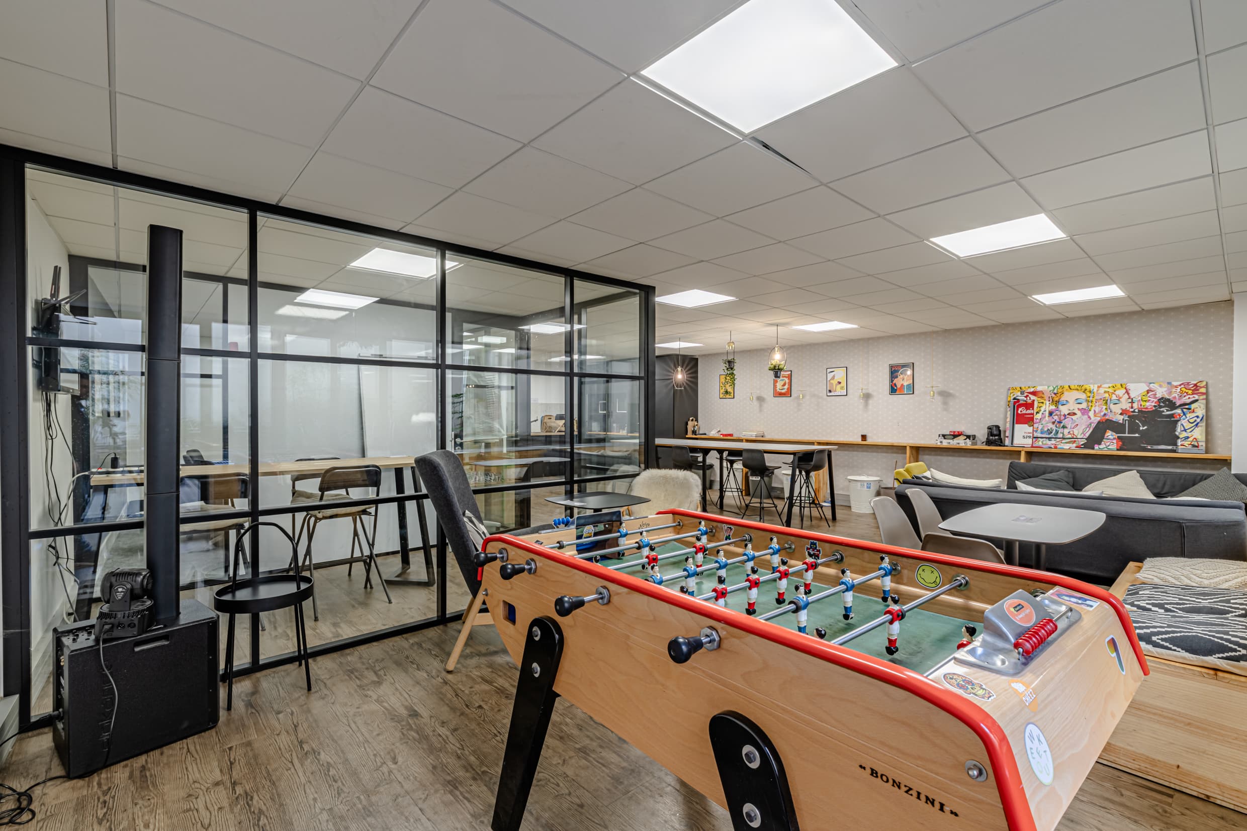 Patio arboré de 70m² au rez-de-chaussée